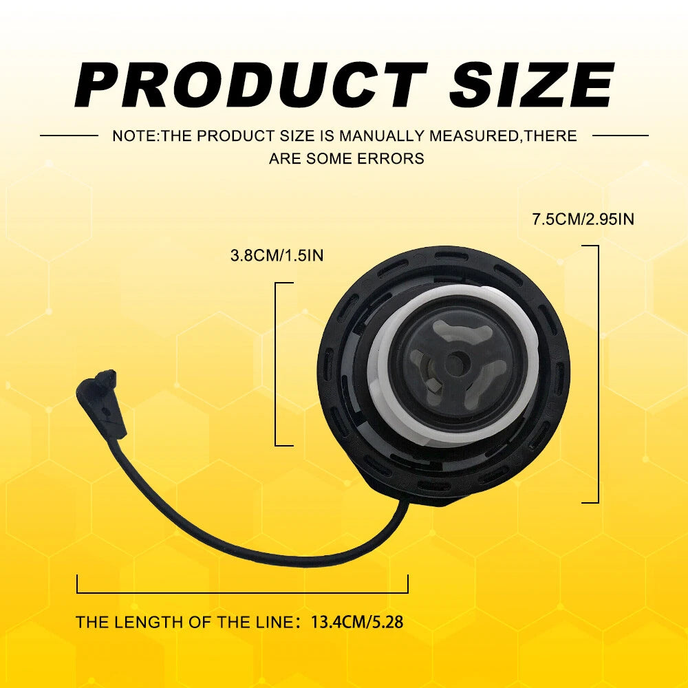 Fuel Cap for Mazda 3 GS GT GX i S SP23 (2004–2009)