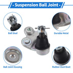 2X Front Lower Ball Joints for Honda Civic (2006–2011) No.K500069/K500070