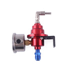 AN6 Adjustable Fuel Pressure Regulator with Oil Gauge Kit