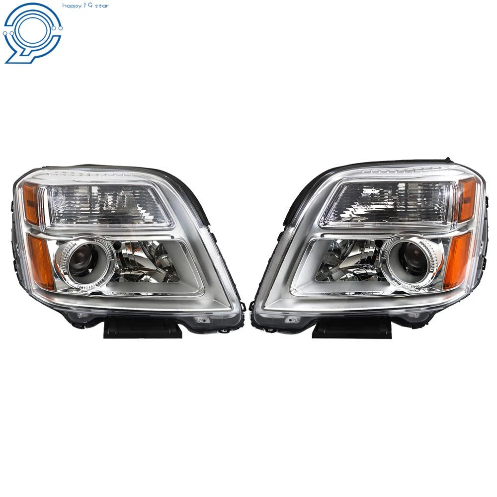 Headlight Assembly Set for GMC Terrain SL/SLT/SLE (2010–2015) Halogen