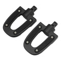 Matte Black Footpegs for Harley Road King, Street Glide (2009-2023)