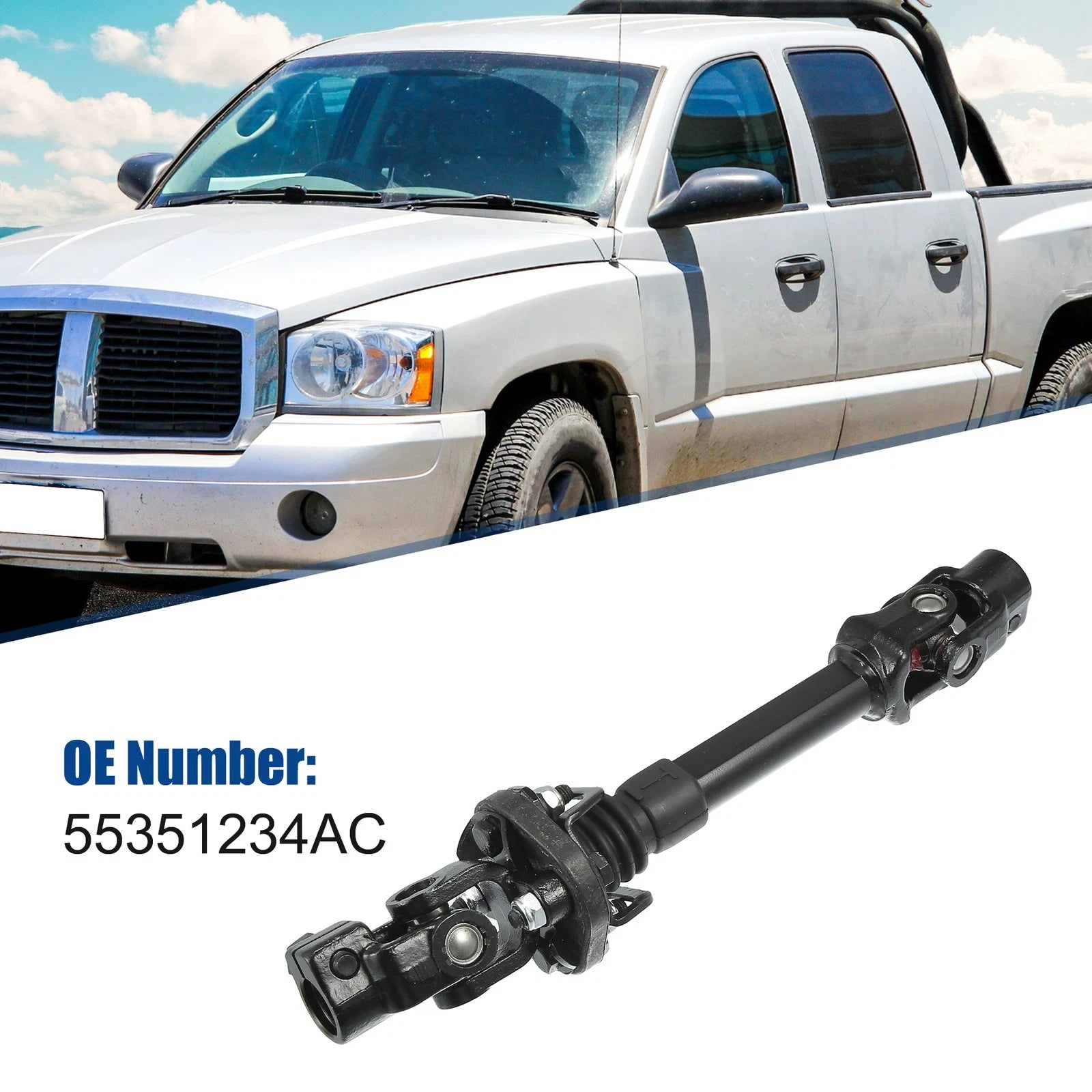 Intermediate Steering Column Shaft for Dodge Dakota (2006–2011) No. 55351234AC