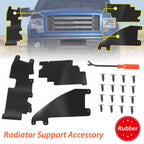 Set of 2 Radiator Grille Air Deflectors for Ford F150 (2009–2014)