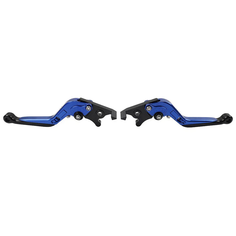 CNC Blue Extendable Brake Clutch Levers for Daytona 675, Speed Triple R