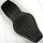Custom Driver Passenger 2-Up Vertical Stripes Seat for Harley FLHR (1997–2006)