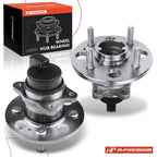 2X Rear Wheel Hub & Bearing Assembly w/ ABS for Hyundai Accent (2006–2011)