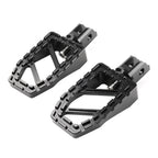 Front Foot Pegs for Harley Softail Fat Boy Low Rider (2018–2023) Black