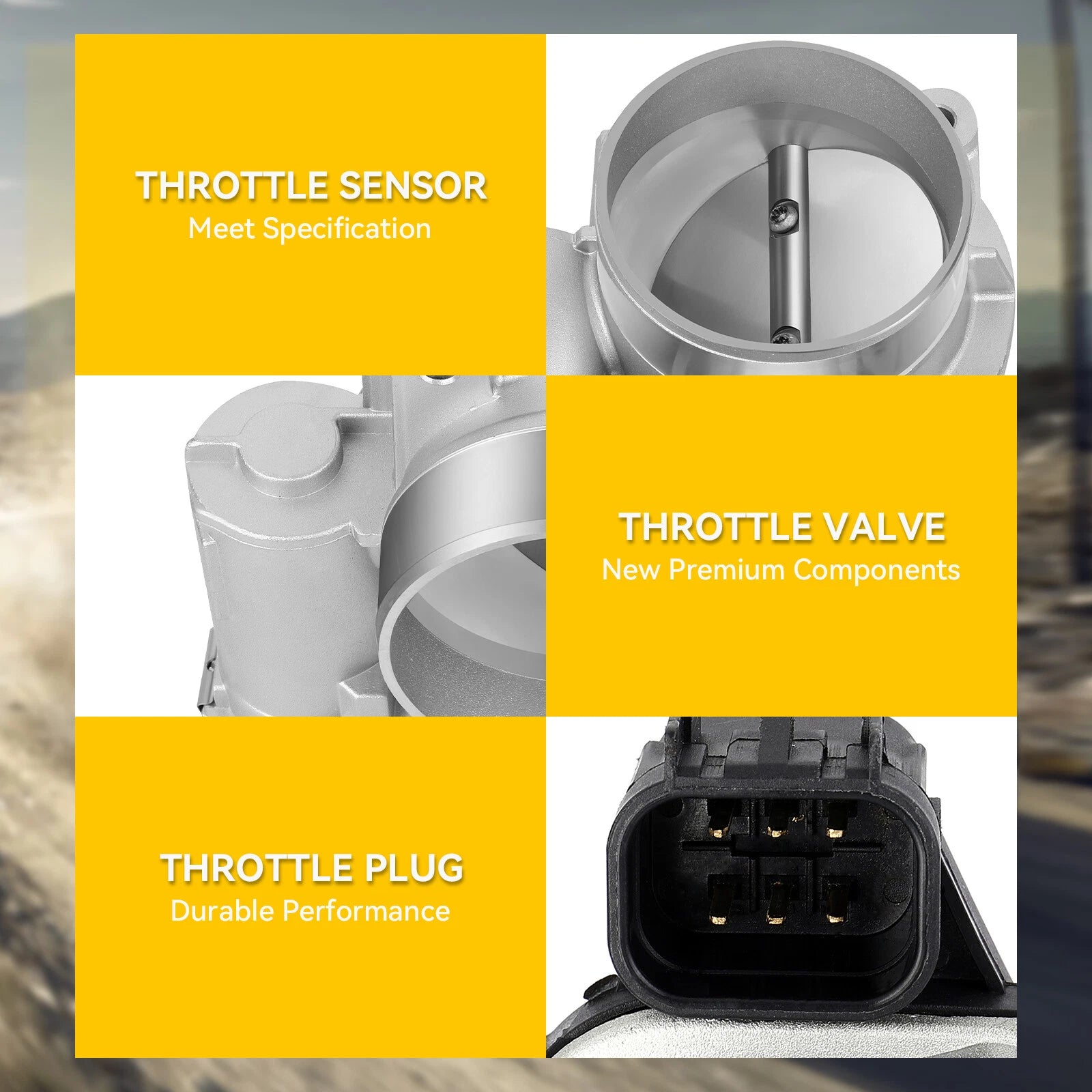 Throttle Body for Cadillac STS (2008–2010)