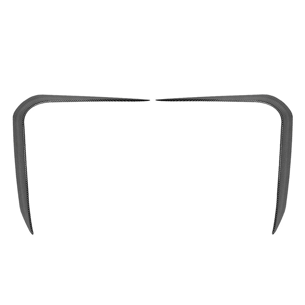 Carbon Look Front Bumper Side Air Vent Trim for BMW X5 G05 LCI M Sport (2023–2025)