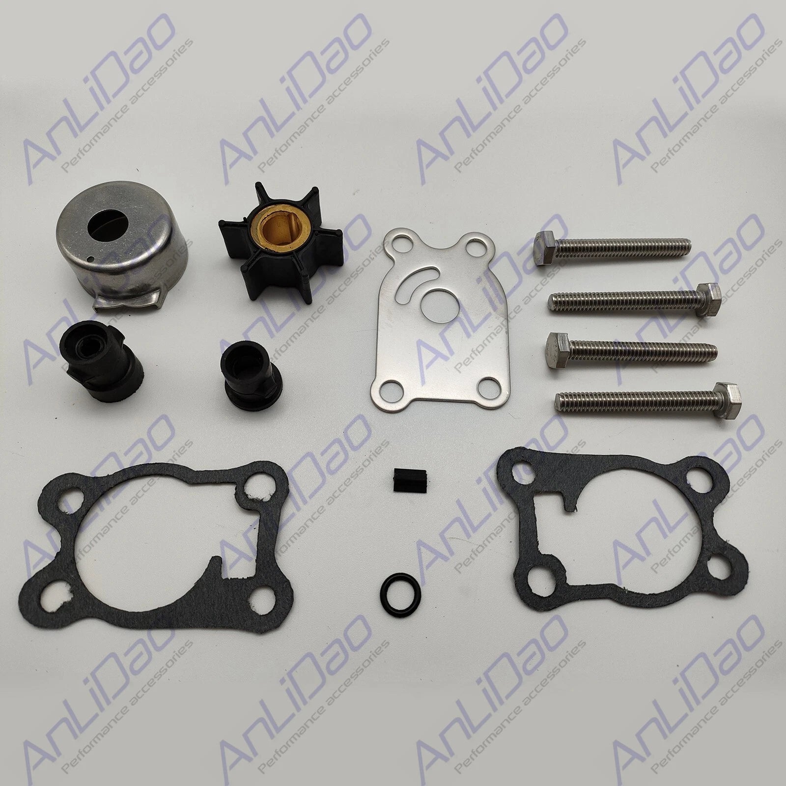 Water Pump Impeller Kit for Evinrude OMC (1980–2005) 389844 0396644 396644