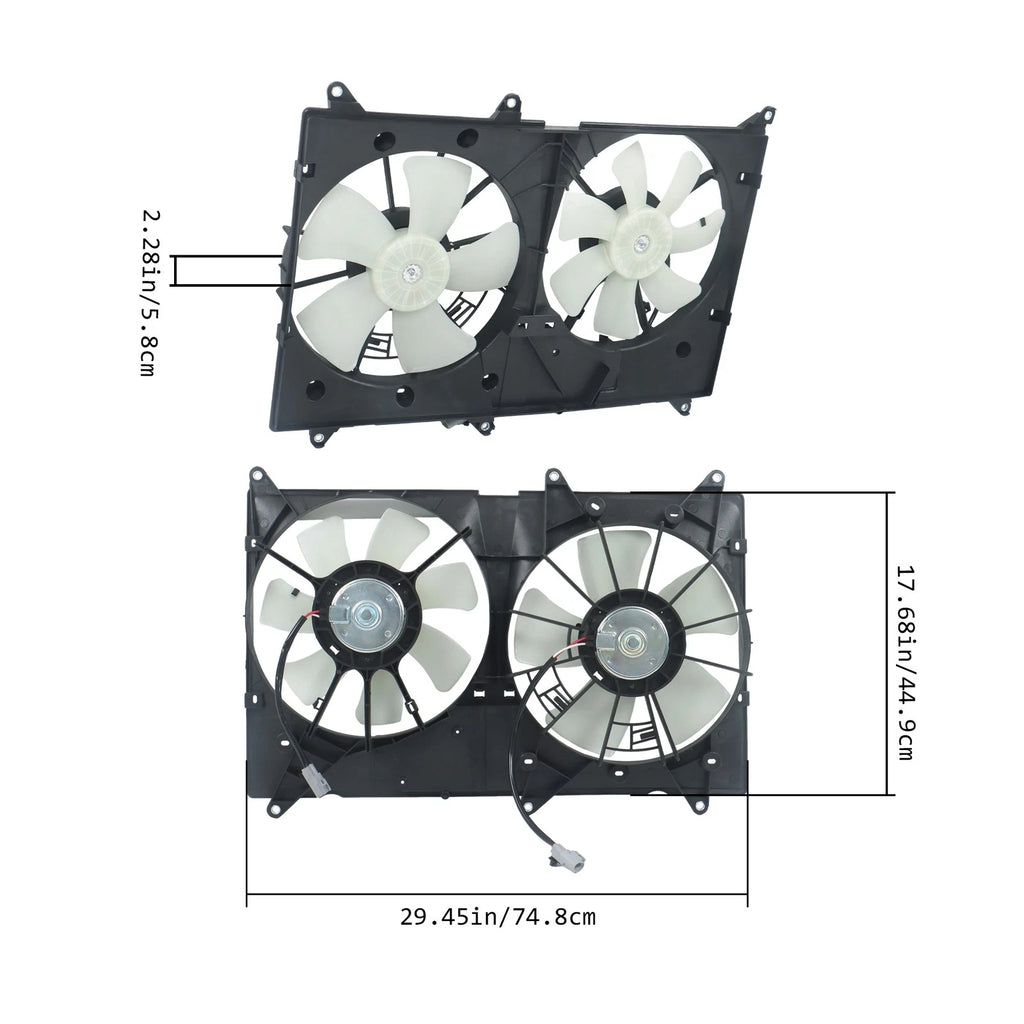 Radiator Cooling Fan Assembly for Lexus RX300 (2001-2003)