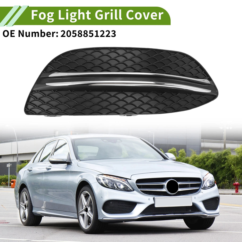 1 Pc Fog Light Grill for Mercedes Benz C-Class (2015–2021) No. 2058851223