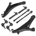 Front Lower Control Arms Sway Bar Tie Rod Ends for 2014–2018 Subaru Forester