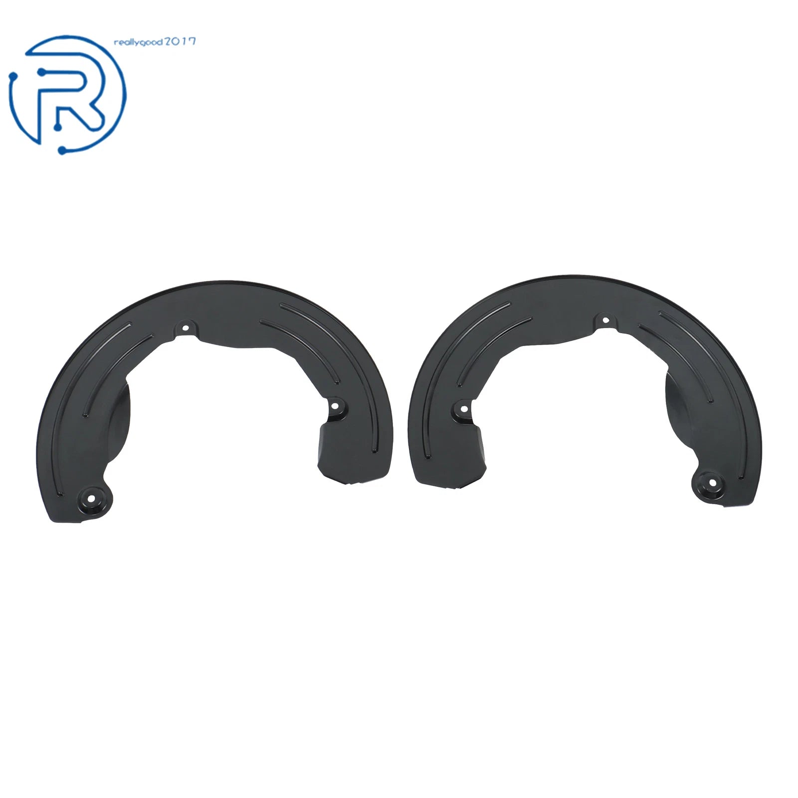 Set of 2 Brake Splash Shields for Dodge Ram (2009–2024)