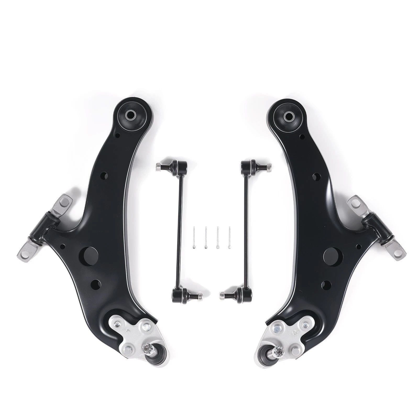 Set of 4 Front Lower Control Arms for Toyota Highlander (2018–2019) Lexus RX350 RX450H (2010–2019)