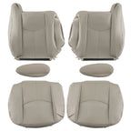 Set of 6 Leather Seat Covers for Chevy Tahoe GMC Yukon (2003–2006)