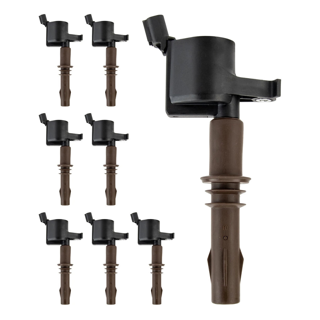 Black Boot Ignition Coil Set for Ford Expedition (2009–2014)