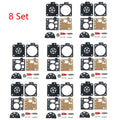 Set of 8 Carburetor Rebuild Kits for STIHL MS380 MS381 038 Chainsaw