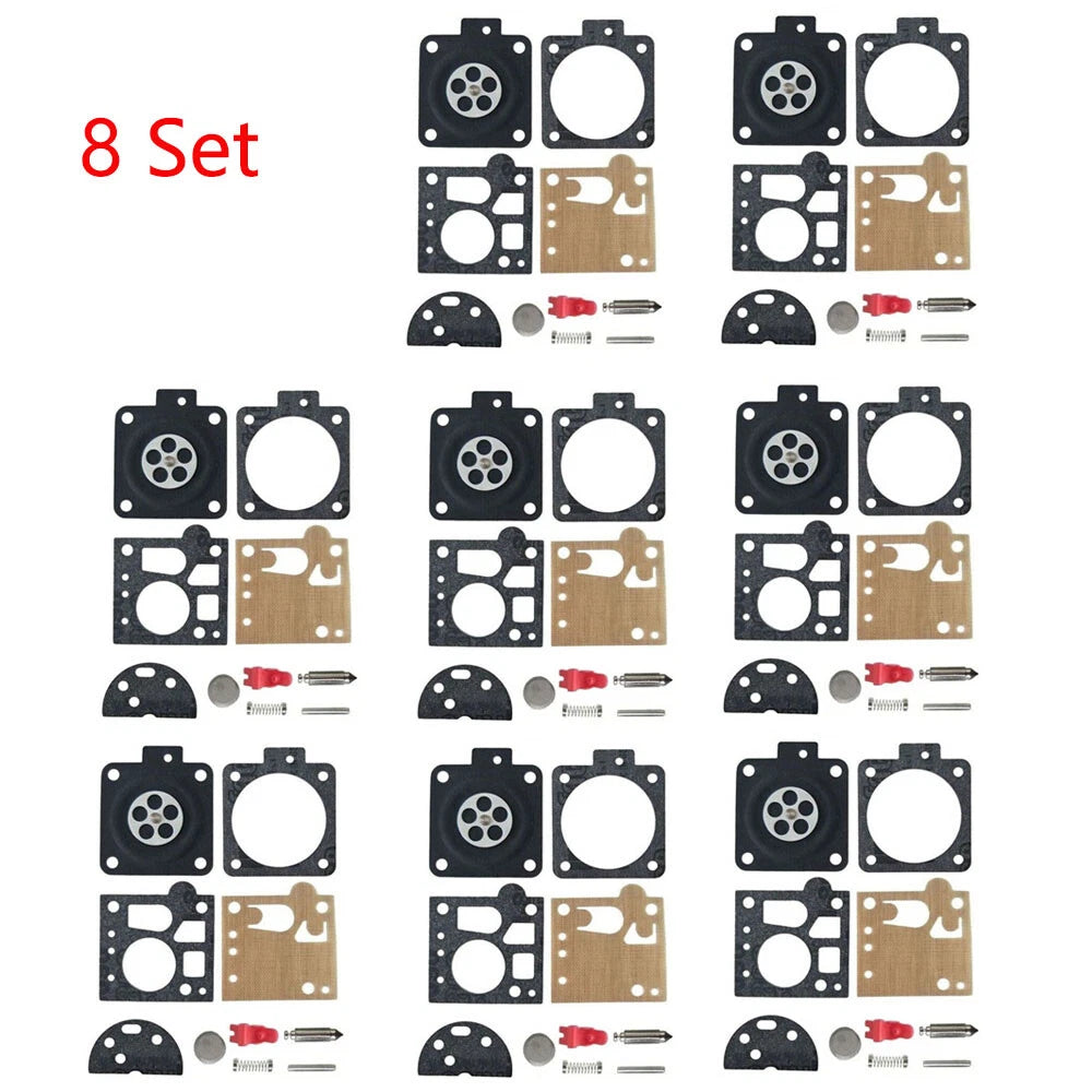 Set of 8 Carburetor Rebuild Kits for STIHL MS380 MS381 038 Chainsaw