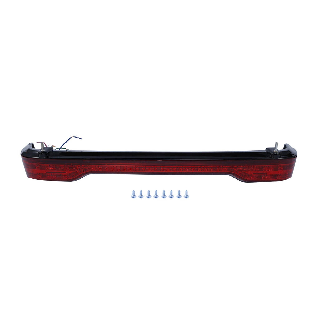 Trunk Pad Rack Light Speakers Plate for Harley Touring (2014–2023)
