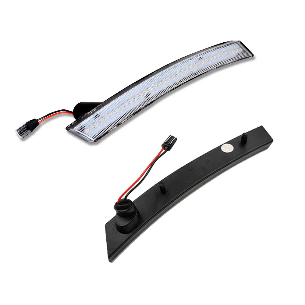 2X Clear LED Side Marker Light for Mini Cooper R50 R52 R53 (2002–2008)