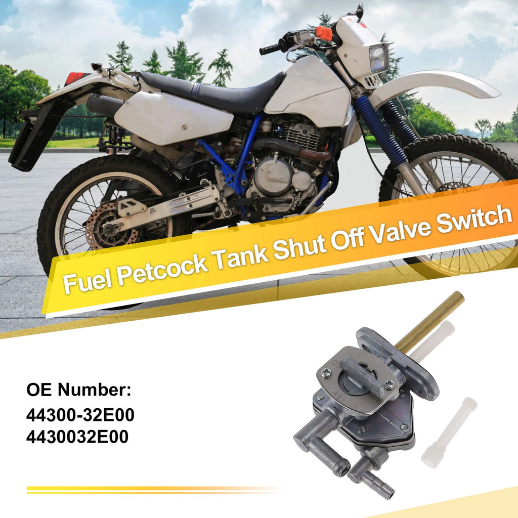 Fuel Valve Petcock Gas Tank Switch for Suzuki DR650S (44300-32E00)