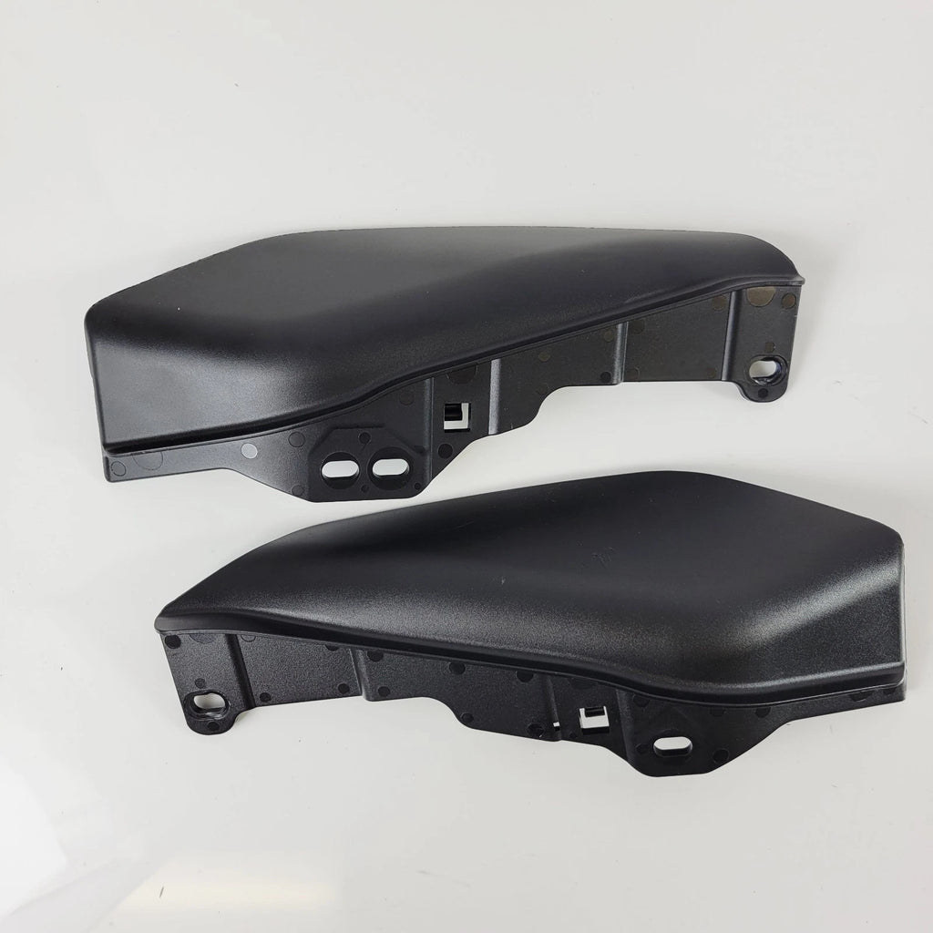 Set of 2 Matte Black Mid Frame Wind Deflectors for Harley-Davidson Touring (2009–2023)