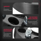 Hubcentric Wheel Spacers for Ford Ranger Explorer (2019-2024)