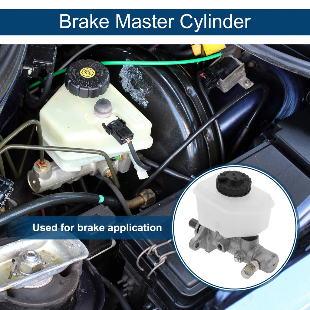 Brake Master Cylinder No. 0K2A349400 for Kia Spectra (2000–2004) Aluminum Alloy