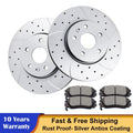 Front Disc Brake Pads for Chevy Equinox Malibu Impala Terrain (2010–2020)