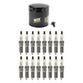 Wix Engine Oil Filter & NGK 16 Platinum Spark Plugs Kit for Grand Cherokee (1993–2021)