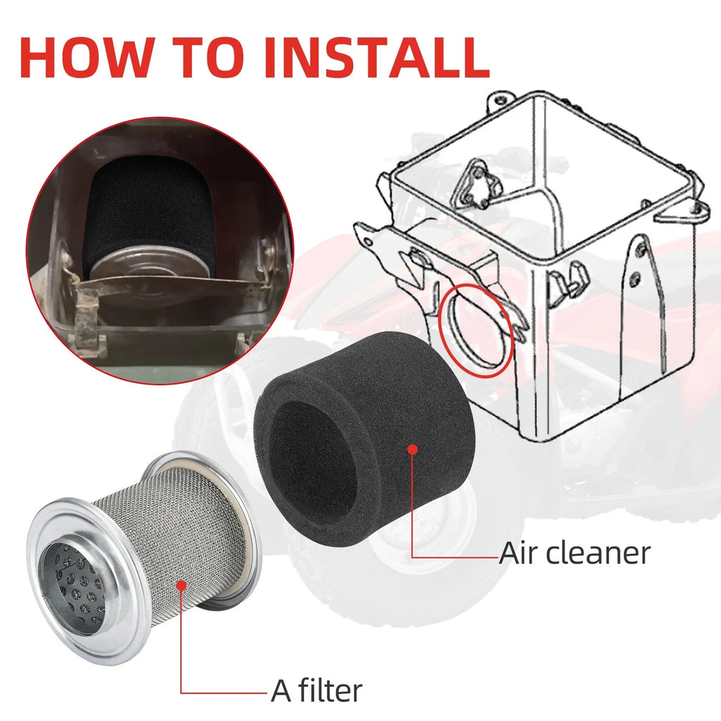 Air Filter HOLDER Kit Spark Plug for HONDA TRX90EX/TRX90X (2006–2023)