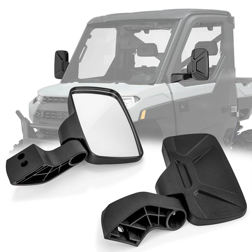 UTV Door Mounted Mirrors for Polaris Ranger 1000 570 Northstar XP SP (2018–2023)