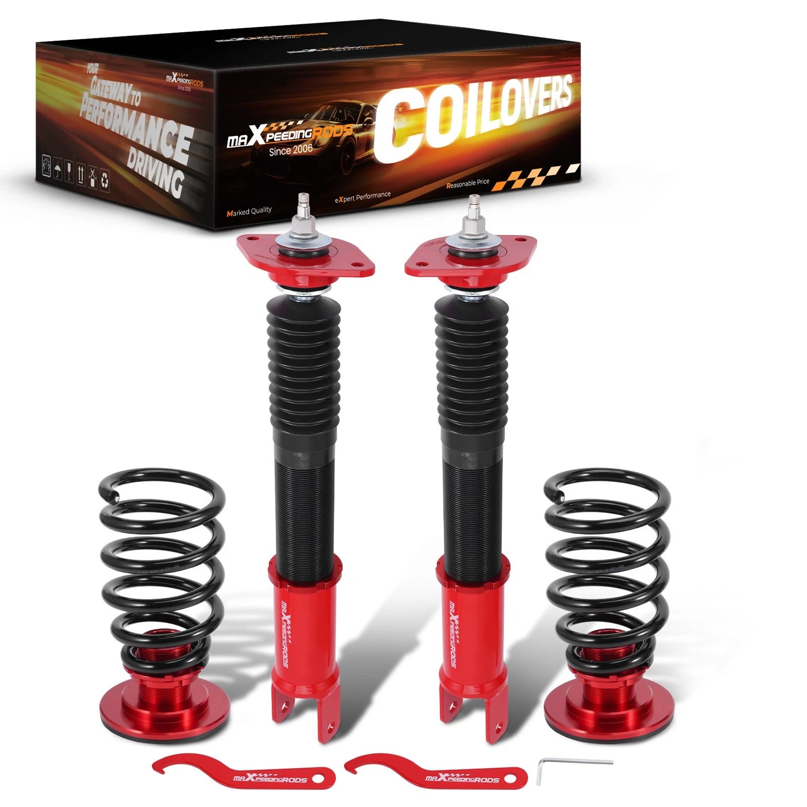 24-Way Adjustable Rear Coilovers for Nissan Altima (2007–2013)