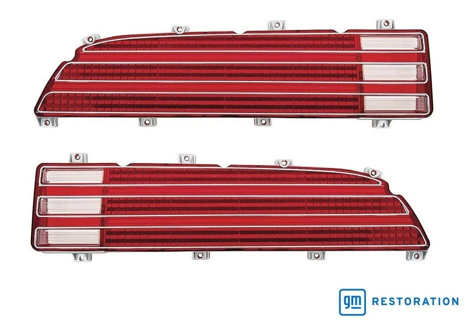 Left Right Tail Light Lens Replacement for 1974–1978 Pontiac Firebird
