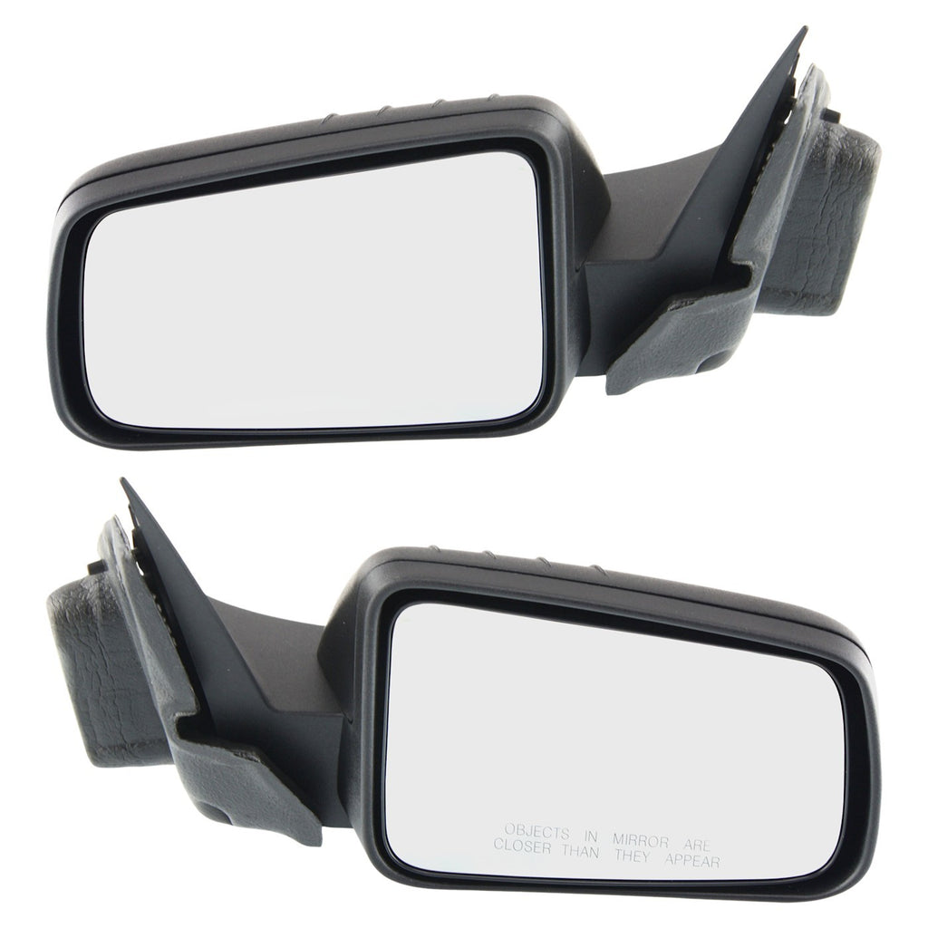 Power Mirror Set for Ford Focus (2008–2011) Manual Fold Paintable