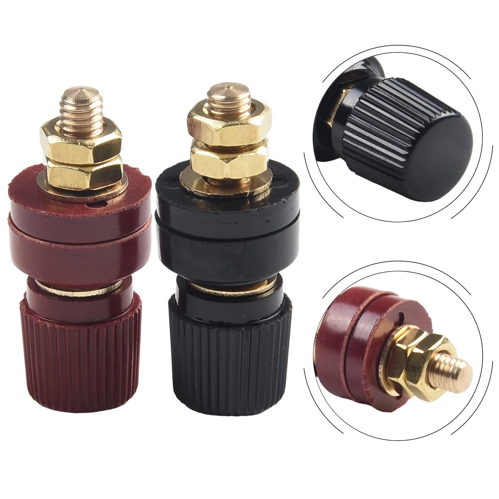 Multi Functional Brass Binding Post for Welders Charging Generators