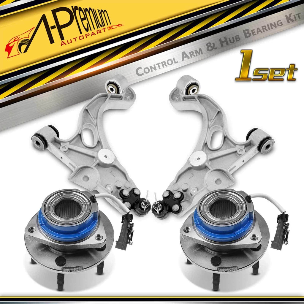 4x Front Wheel Hub Control Arm Ball Joint Kit for Buick Cadillac Olds (1996–2005)