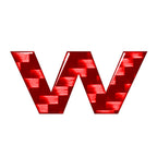 Red Lowercase Alphabet Letter Decals Stickers for