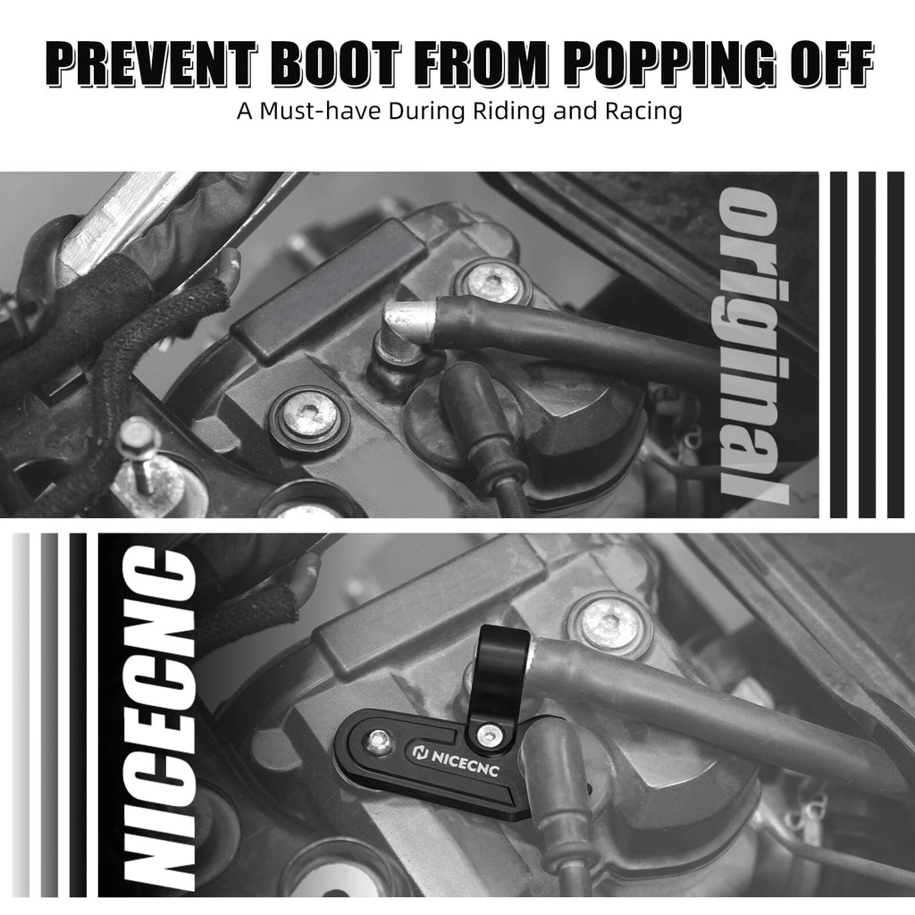 Spark Plug Boot Hold Down for Yamaha YFZ450R/RSE (2009–2023)