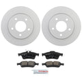 Bosch Rear Brake Kit for Mazda 3 i FWD (2006–2013) - 264mm Disc Rotors, Ceramic Pads