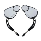8mm Rear View Mirrors for Harley Touring Road King Tri Glide Ultra