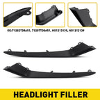 2Pcs Front Bumper Molding Set for Honda Civic (2025)