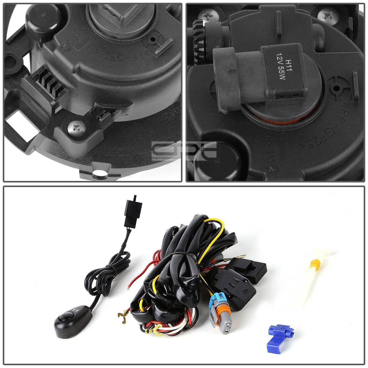 Fog Light Lamp + Switch for Nissan Xterra/Frontier (2005–2015)