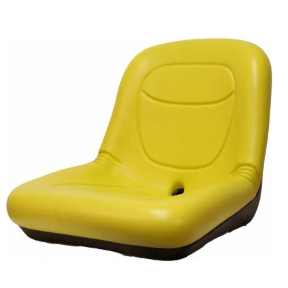 High Density Foam Yellow Seat for Lawn Mowers Loaders Tractors