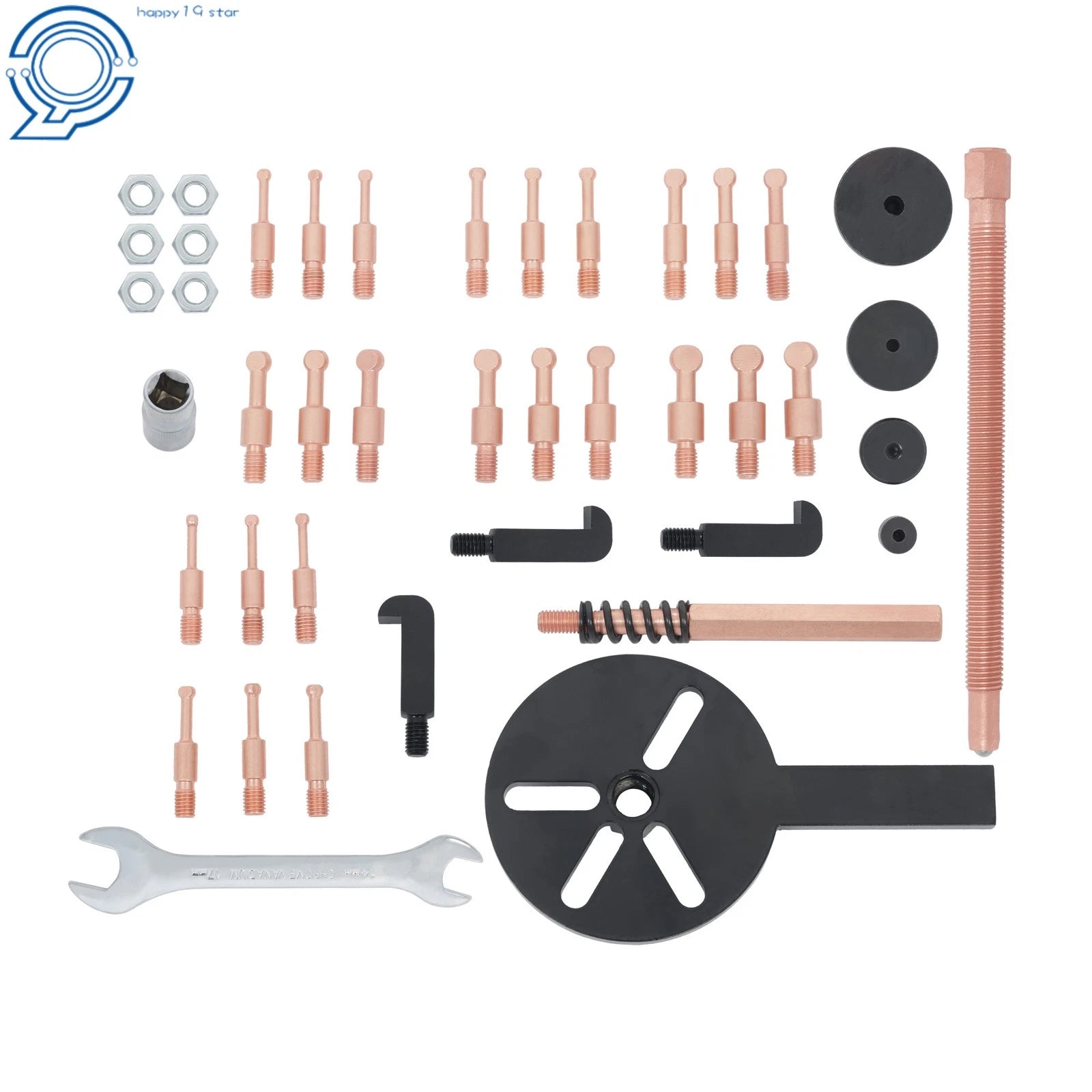36-in-1 Bearing Puller Kit for Wheel Bearings