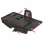 Rear License Plate Holder Mounting Bracket & Light for Jeep Wrangler JK (2007–2016)