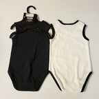 2X Sleeveless Ribbed Bodysuits for Harley-Davidson Baby Girls (18/24M)