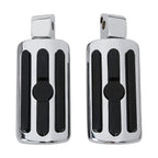Chrome Rear Foot Pegs for Harley FXFB Fat Bob 107 (2018–2025)