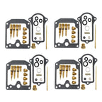 4X Carburetor Gasket Repair Kit for Kawasaki KZ900A KZ900B KZ650B (1976–1977)